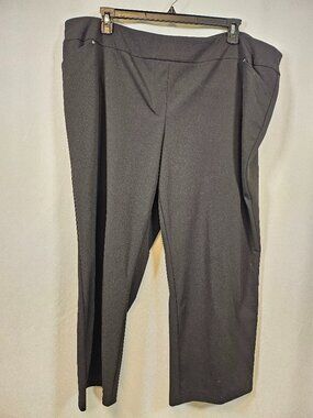 Avenue Black Trouser Size 24 Petite